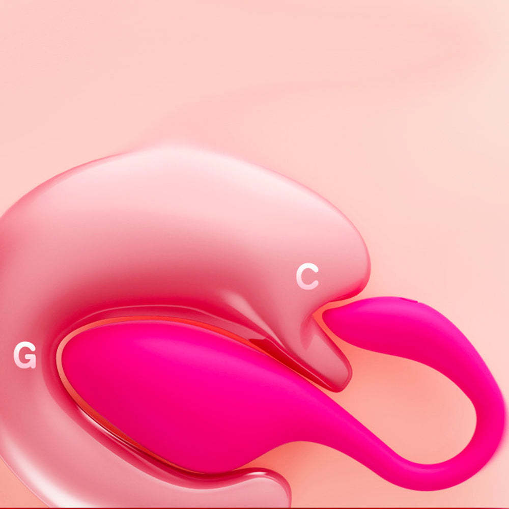 Premium Pink Bluetooth Vibrator - 16 Vibration Modes & Remote Control - Image 2